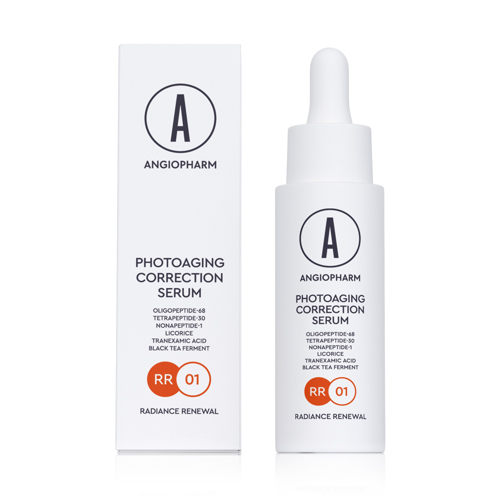 СЫВОРОТКА ДЛЯ КОРРЕКЦИИ ФОТОСТАРЕНИЯ, 5 мл, 30 мл, ANGIOPHARM