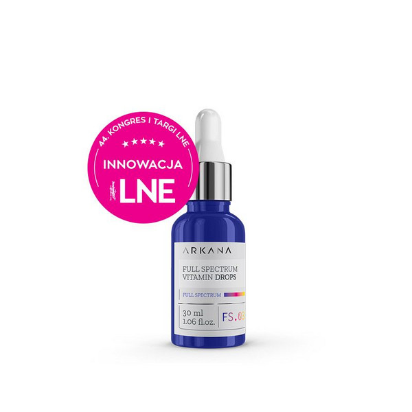 Full Spectrum Protect Drops - Фотозащитныe капли для лица SPF 30, 30 мл, ARKANA