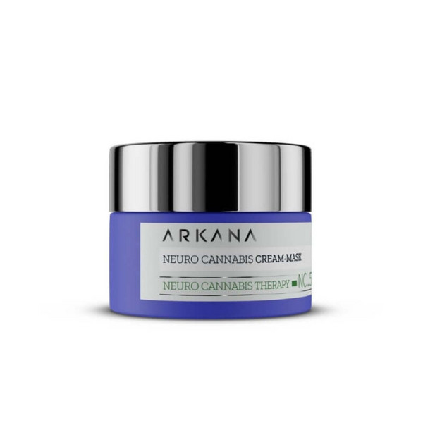 Neuro Cannabis Cream/Mask - Восстанавливающая нейрокрем-маска со стволовыми клетками конопли, ARKANA