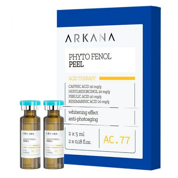 Phyto Fenol Peel - Фито/Феноловый пилинг, 2 х5 мл, ARKANA