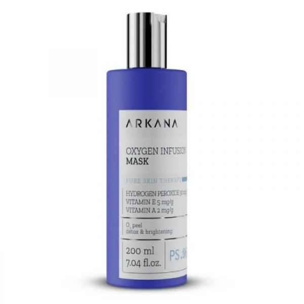 Oxygen Infusion Mask - Маска, глубоко очищающая кожу и насыщающая её кислородом 150 мл, ARKANA