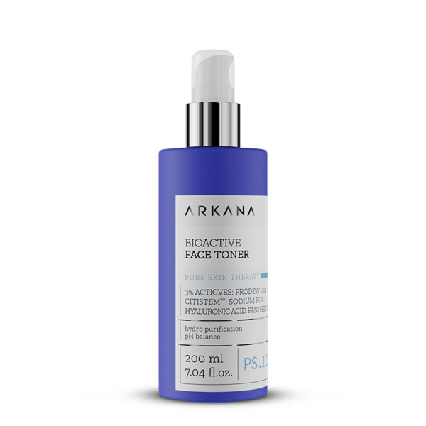 Bioactive Fase Toner - Биоактивный тонер для лица с гиалуроновой кислотой 200 мл, ARKANA