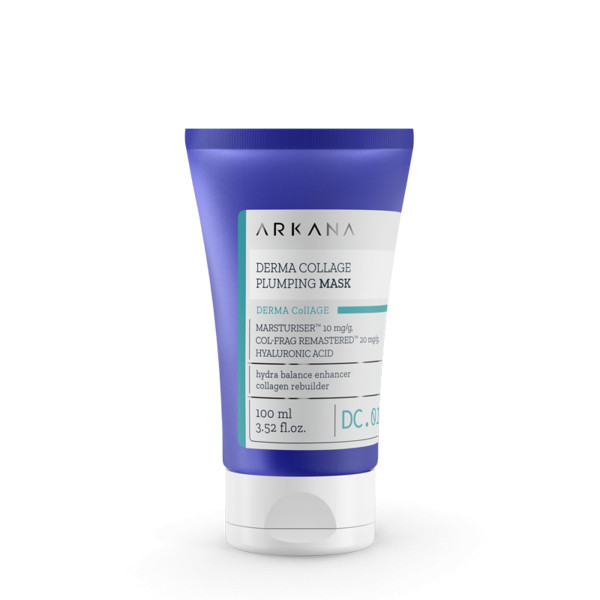 Derma Collage Plumping Mask - Крем-маска для лица, заполняющая морщины, 100 мл, ARKANA