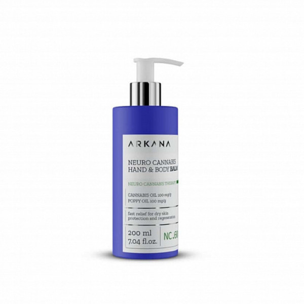 Neuro Cannabis Hand & Body BaIm - Нейробальзам со стоволовыми клетками конопли для рук и для тела 200 мл, ARKANA