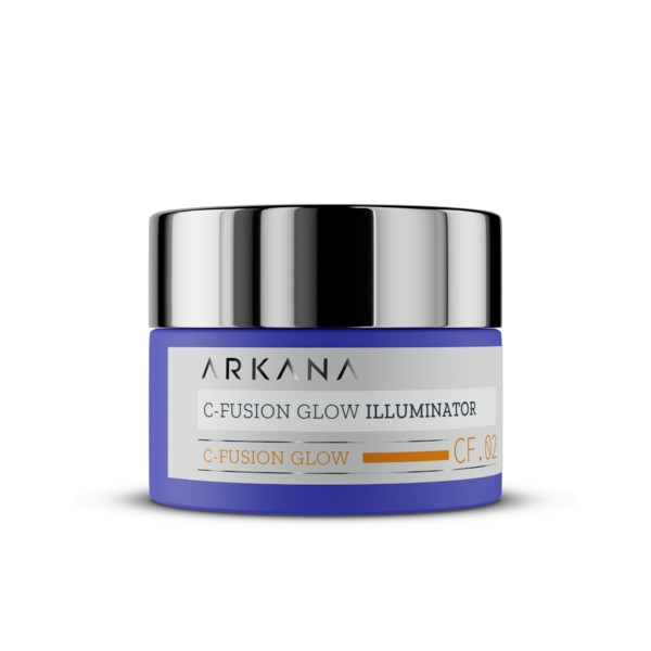 C-Fusion Glow Cream - Крем "Ослепительное сияние" с витамином С и куркумином, 50 мл, ARKANA