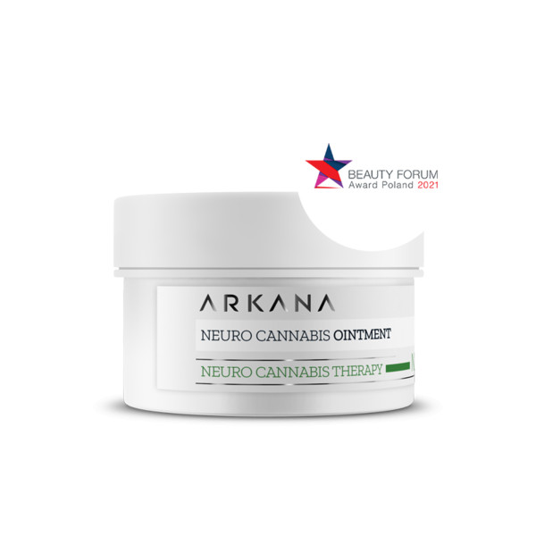 Neuro Cannabis Repair Ointment Заживляющий нейрокрем для сухой, потресковшейся кожи в области локтей, рук, ступней 50, ARKANA