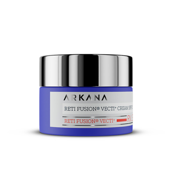 Reti Fusion Vecti+ Cream SPF 15 -Дневной крем с векторным ретинолом и инкапсулированными витаминами A,Е,С и SPF 15 50 мл, ARKANA